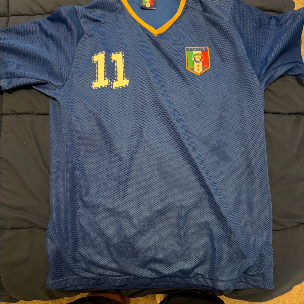 Blue Soccer Jersey